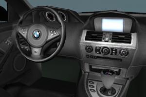BMW M6 car-body, car-parts, no-wheels, bmw, car, vehicle